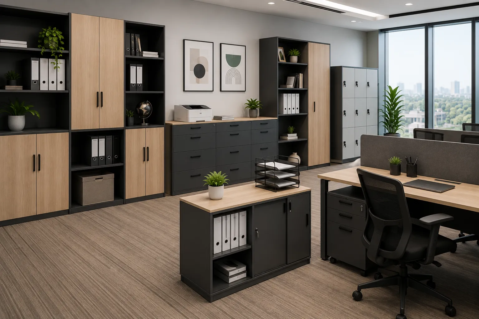 Office Storage Manufacturer and Office Seating Solutions in India for Modern Workspaces