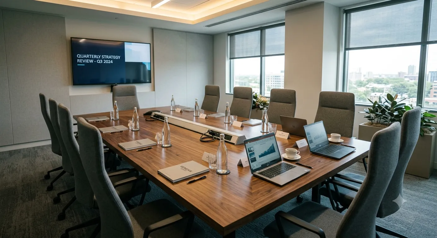 Conference Table Manufacturer for Modern Business Meetings