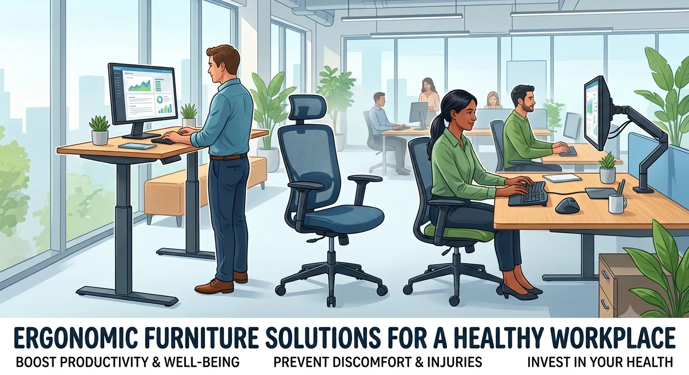 Ergonomic Furniture Solutions and Meeting Room Table in India