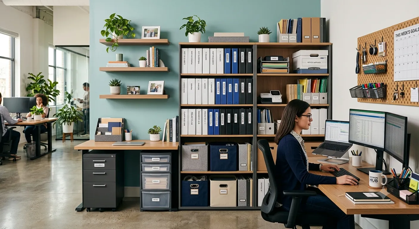 How the Right Office Storage and Furniture Elevate Modern Workspaces