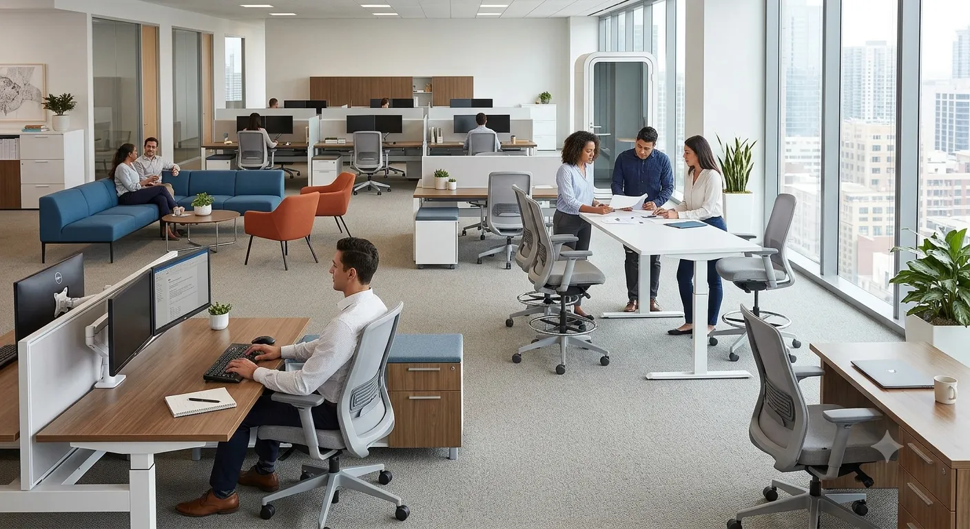 Transforming Modern Workspaces with Innovative Office Seating Solutions in India