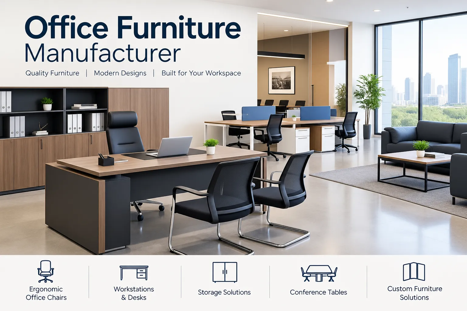 Office Furniture Manufacturer in Delhi NCR: Meet the Team Behind Desfur Craft