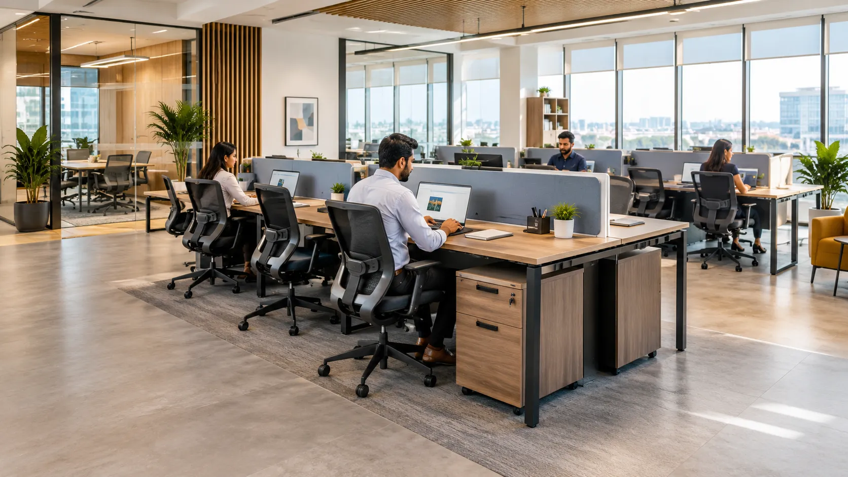 Office Workstation Manufacturer in Gurgaon – Smart Workspaces by Desfur