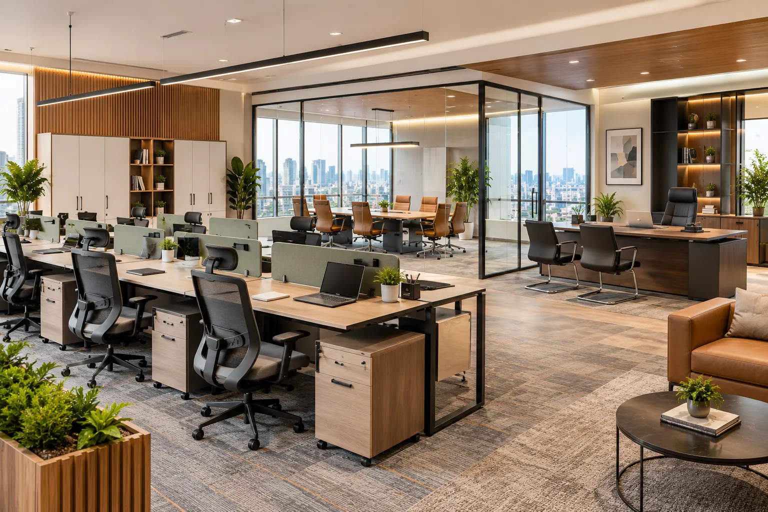 Best Office Furniture Manufacturer in Delhi for Modern Workspaces